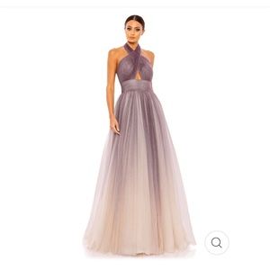 Mac Duggal glitter ombré ballgown
